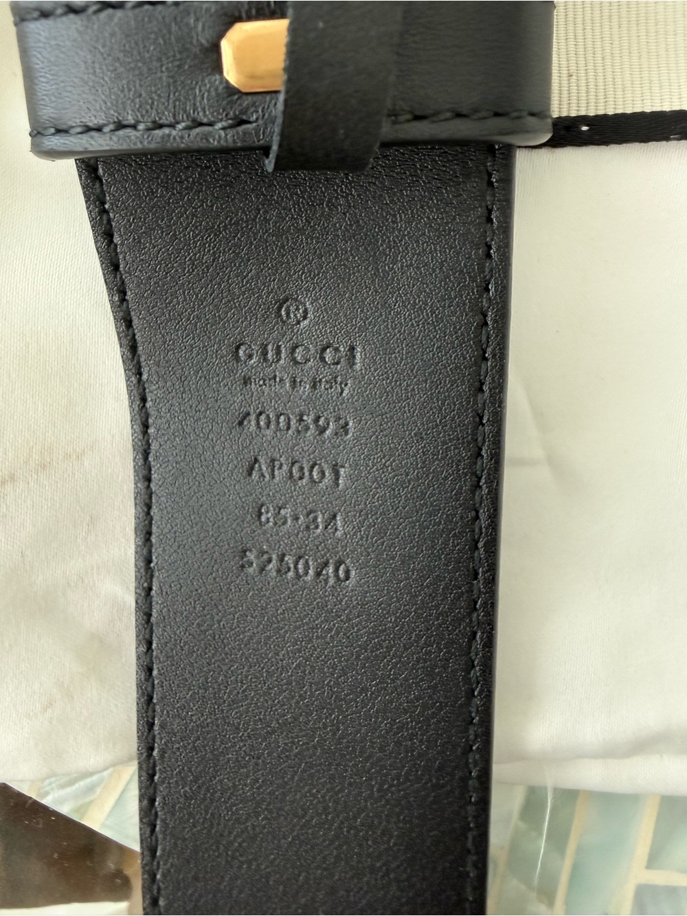 Gucci Marmont Black belt 85 (34) - Picture 10 of 13